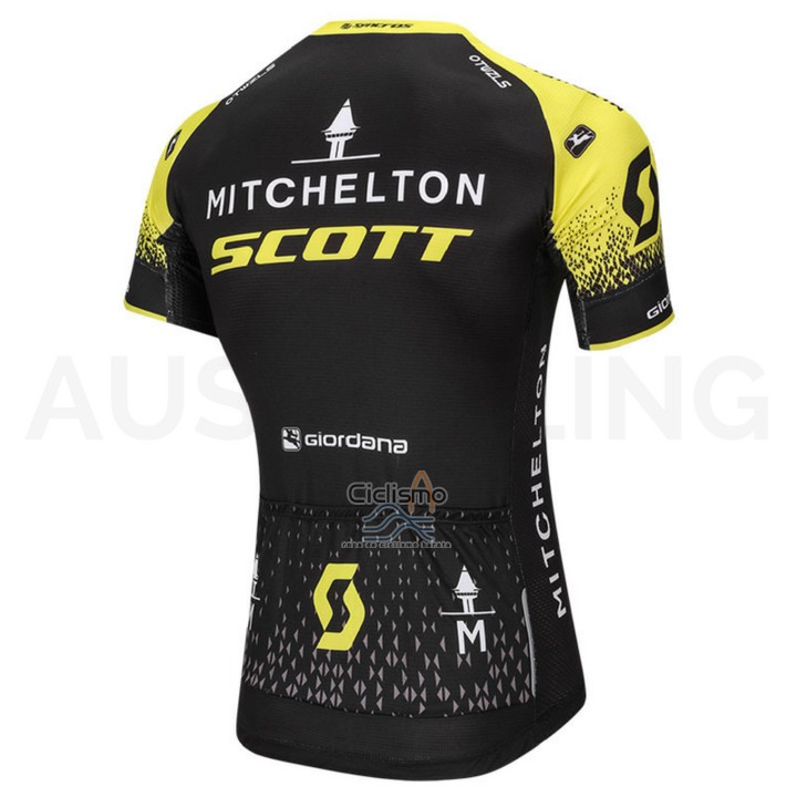Scott Ropa Ciclismo Culotte Corto 2018 Mangas Cortas Negro